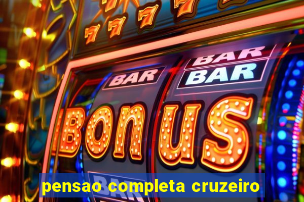 pensao completa cruzeiro